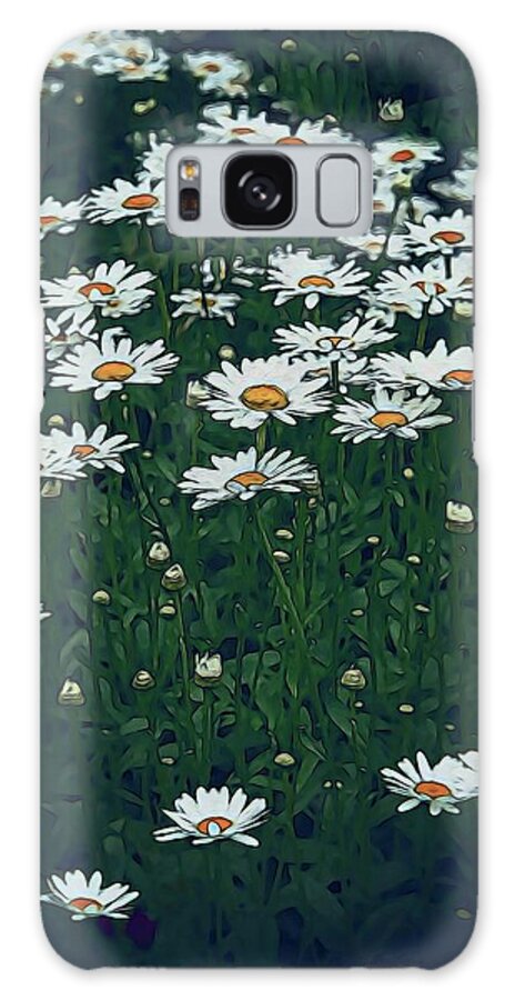 White Daisy Field - Phone Case