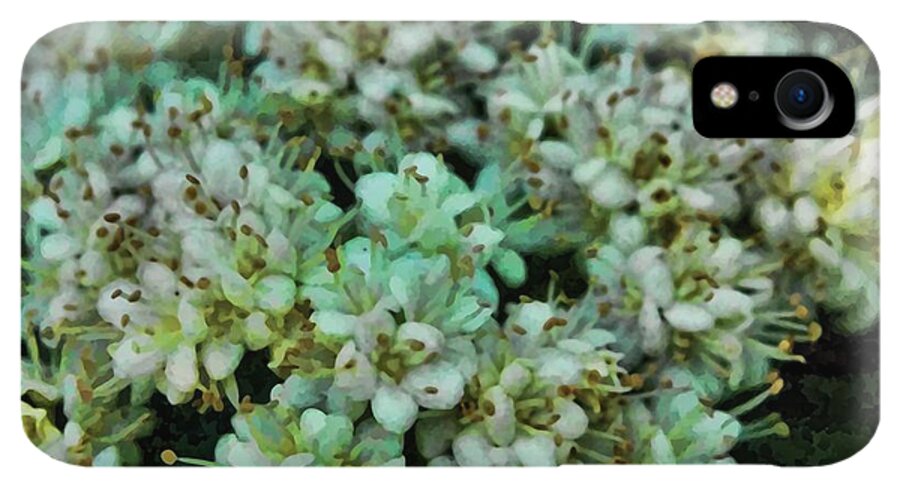 White Wildflowers - Phone Case