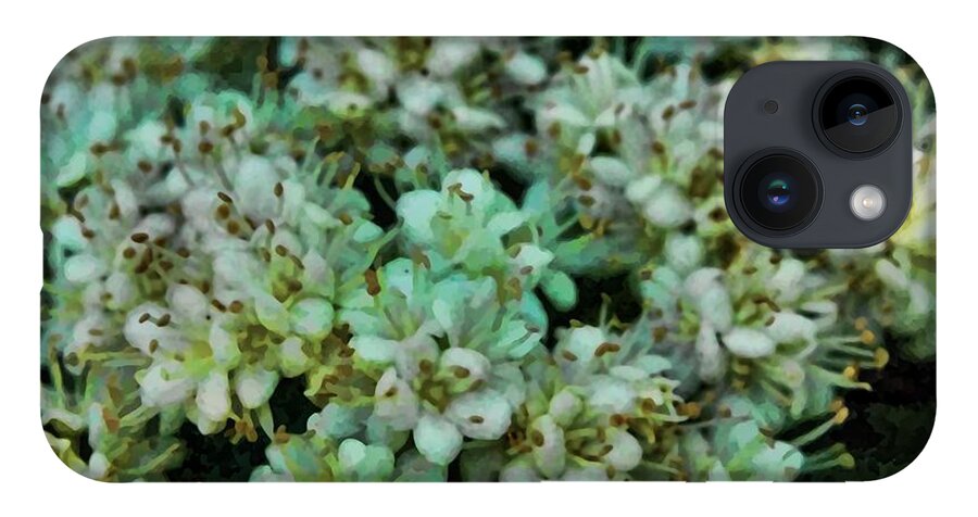 White Wildflowers - Phone Case