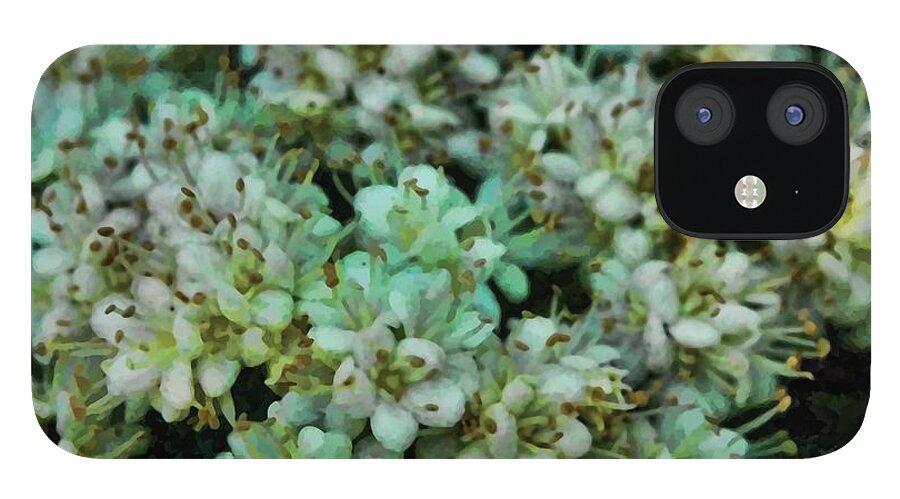 White Wildflowers - Phone Case