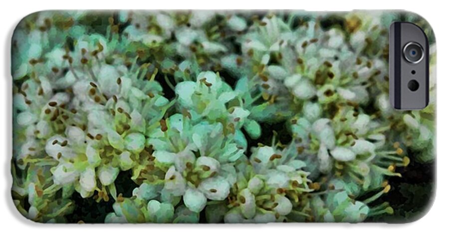 White Wildflowers - Phone Case
