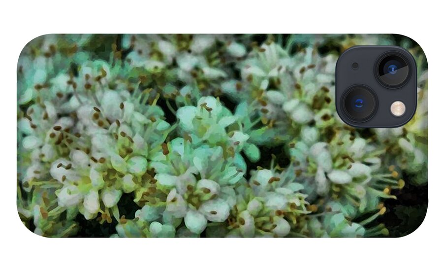 White Wildflowers - Phone Case