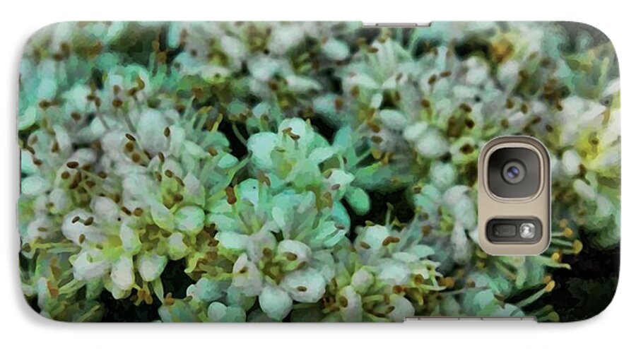 White Wildflowers - Phone Case