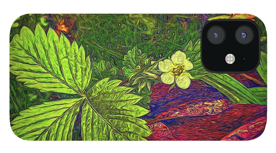 Wild Strawberry Plant - Phone Case