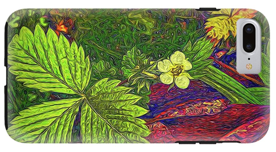 Wild Strawberry Plant - Phone Case