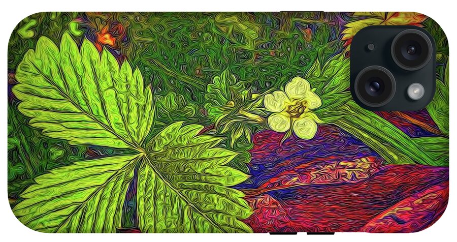 Wild Strawberry Plant - Phone Case