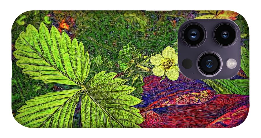 Wild Strawberry Plant - Phone Case