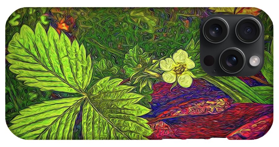 Wild Strawberry Plant - Phone Case