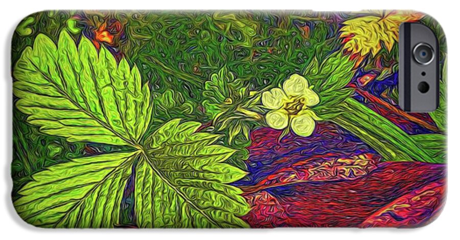 Wild Strawberry Plant - Phone Case