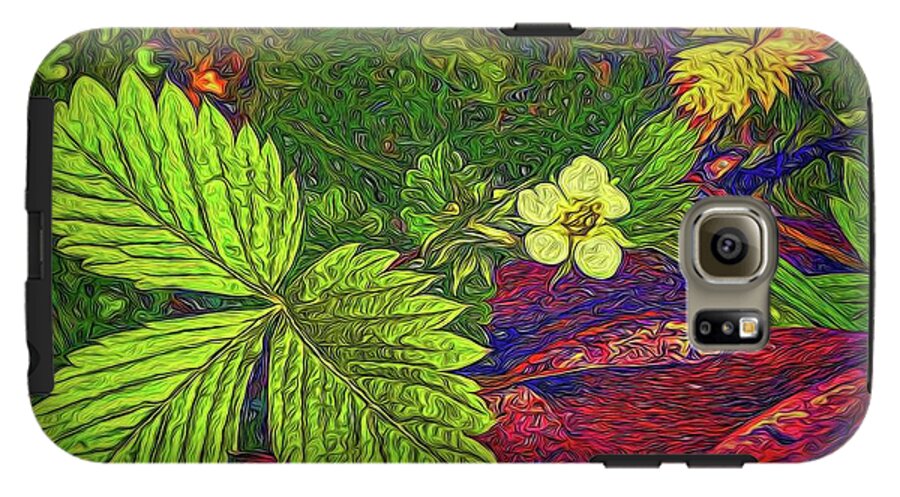 Wild Strawberry Plant - Phone Case