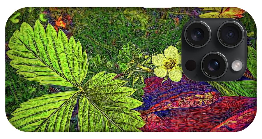 Wild Strawberry Plant - Phone Case