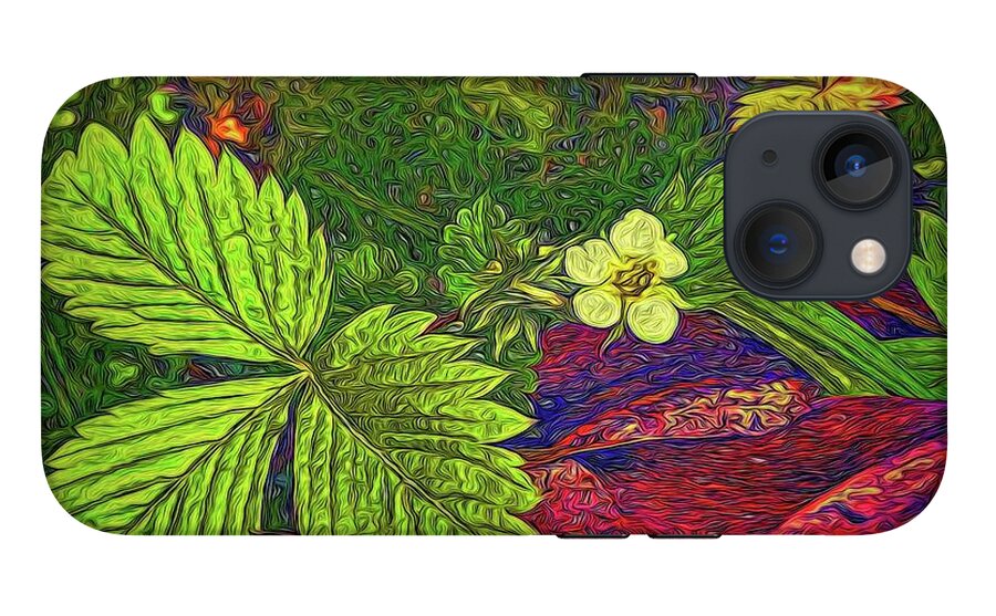 Wild Strawberry Plant - Phone Case