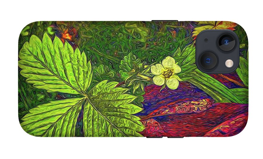 Wild Strawberry Plant - Phone Case