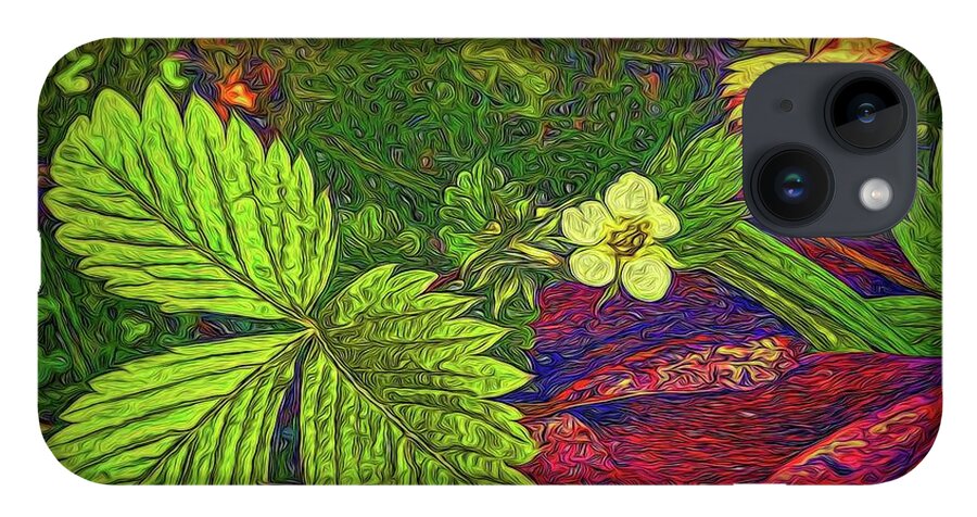 Wild Strawberry Plant - Phone Case