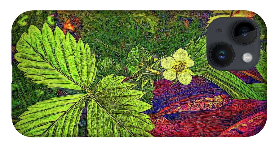 Wild Strawberry Plant - Phone Case