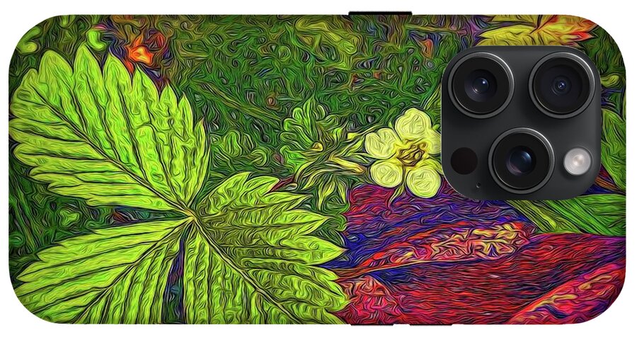 Wild Strawberry Plant - Phone Case