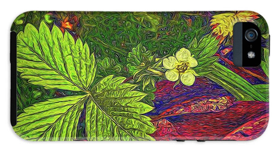 Wild Strawberry Plant - Phone Case