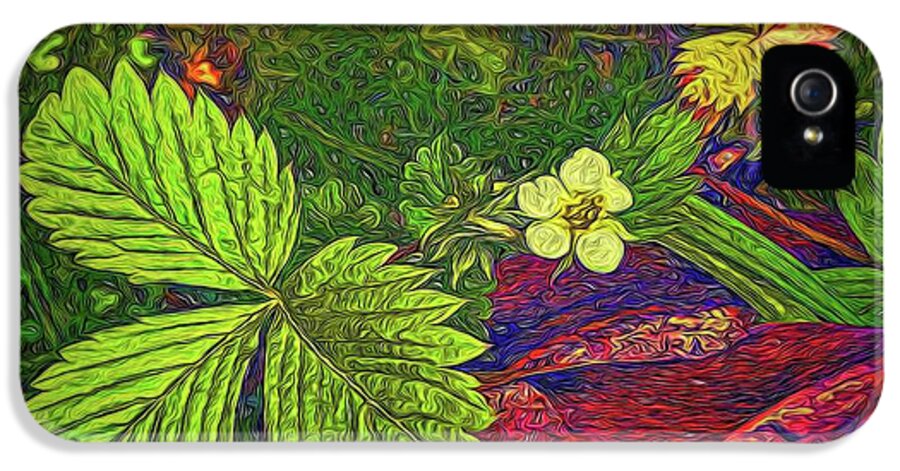 Wild Strawberry Plant - Phone Case