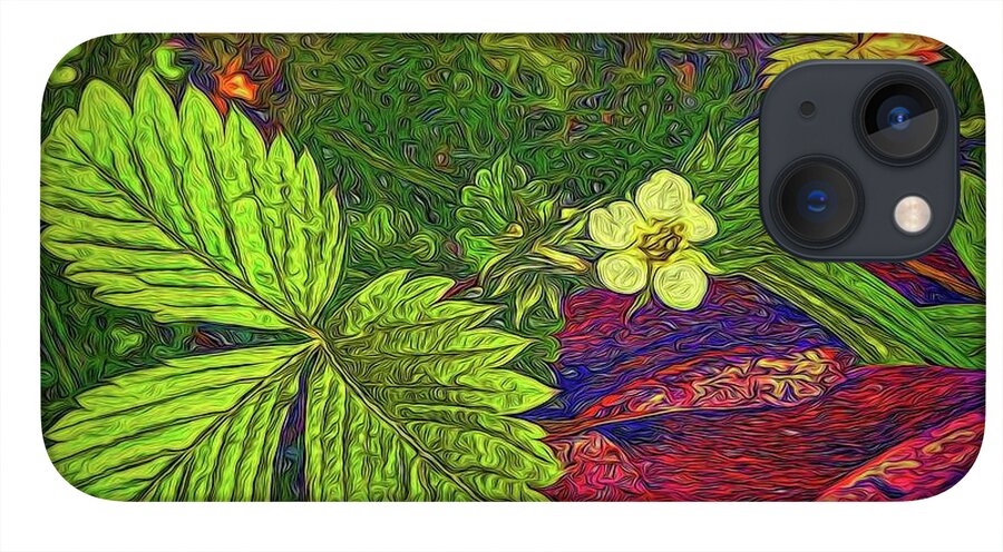 Wild Strawberry Plant - Phone Case
