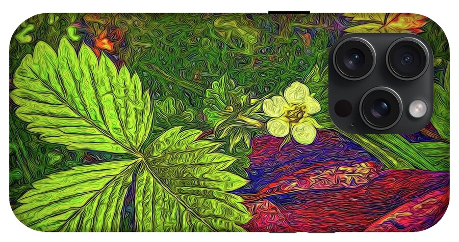 Wild Strawberry Plant - Phone Case