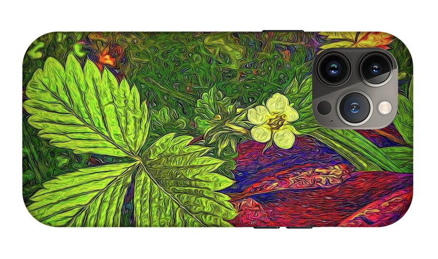 Wild Strawberry Plant - Phone Case