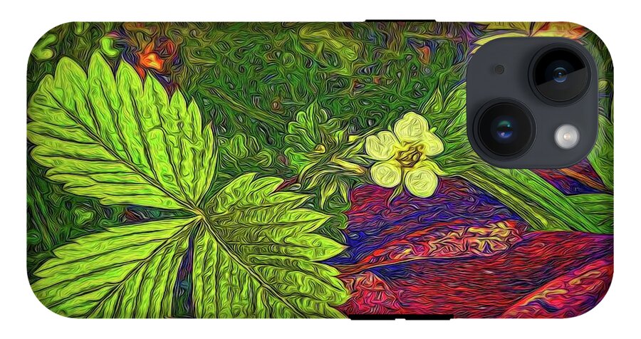 Wild Strawberry Plant - Phone Case