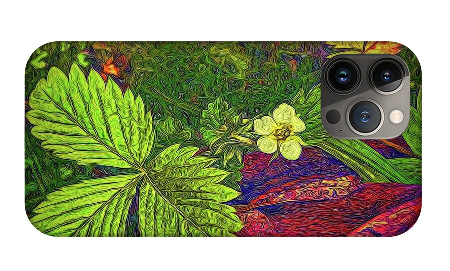 Wild Strawberry Plant - Phone Case