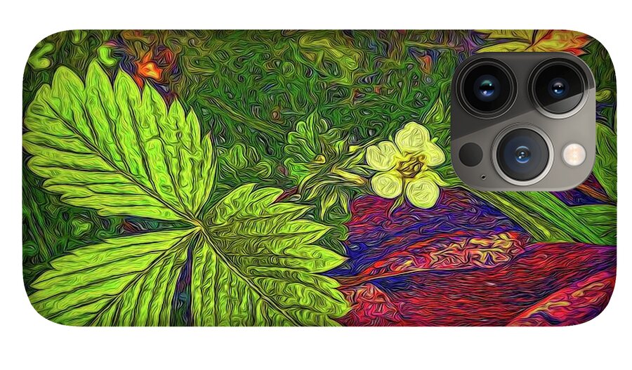 Wild Strawberry Plant - Phone Case