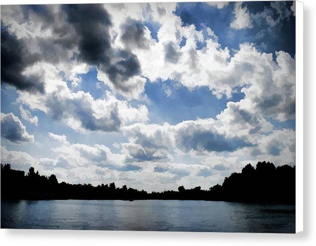 Wisconsin Lake Landscape - Canvas Print