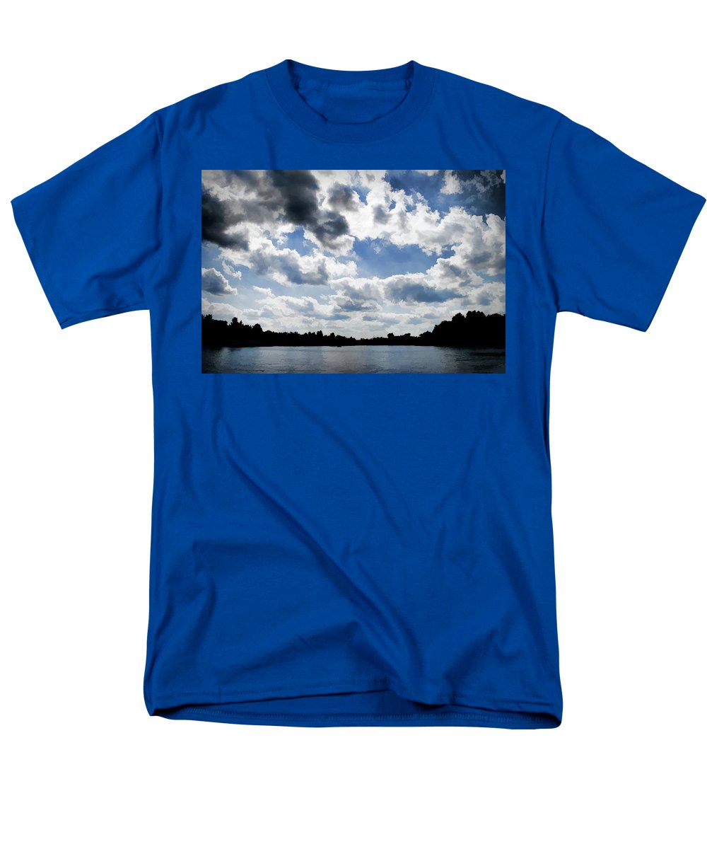 Wisconsin Lake Landscape - Men's T-Shirt (Regular Fit)