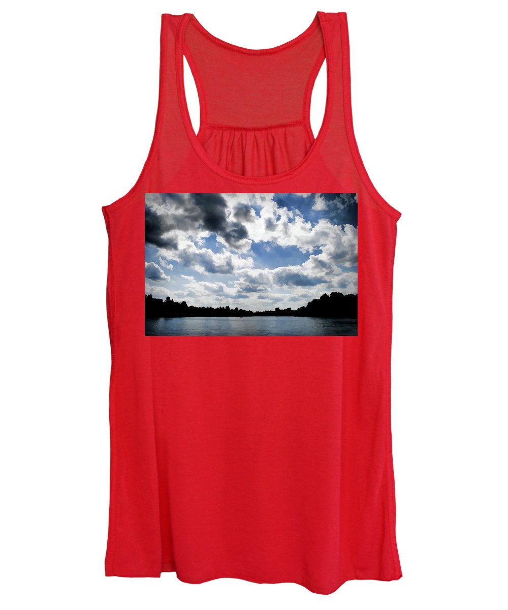 Wisconsin Lake Landscape - Women's Tank Top