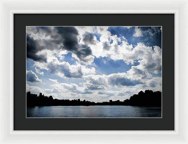 Wisconsin Lake Landscape - Framed Print