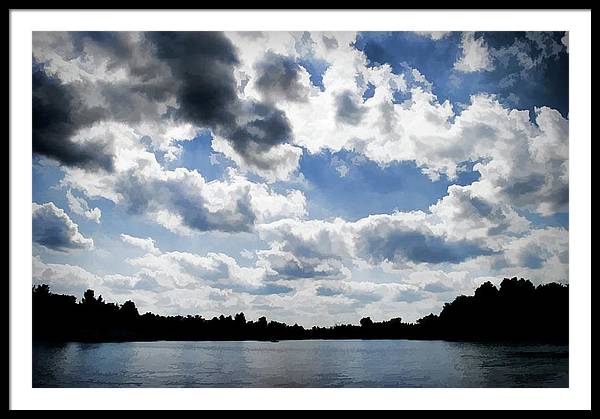 Wisconsin Lake Landscape - Framed Print