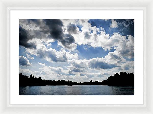 Wisconsin Lake Landscape - Framed Print