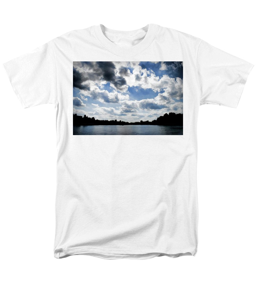 Wisconsin Lake Landscape - Men's T-Shirt (Regular Fit)