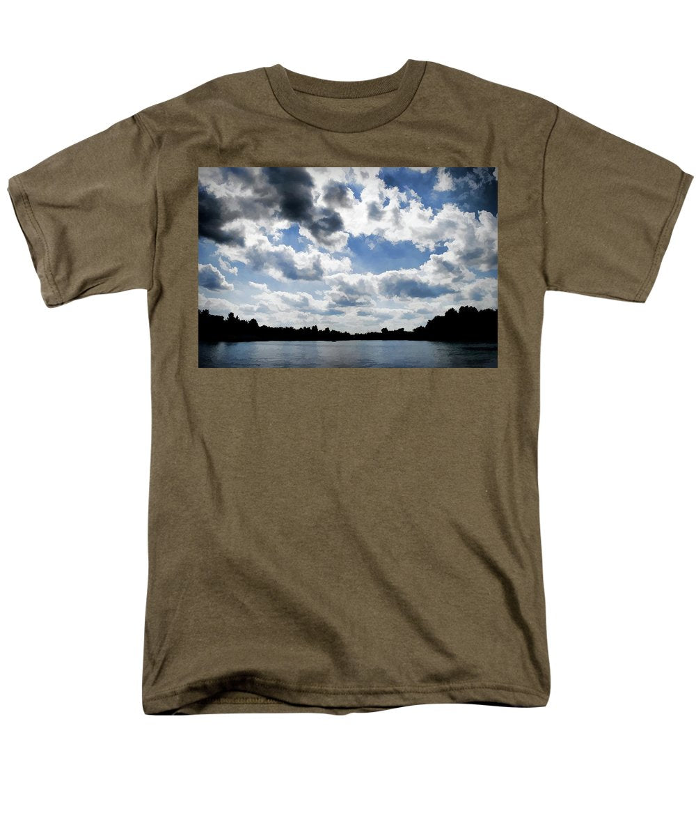 Wisconsin Lake Landscape - Men's T-Shirt (Regular Fit)
