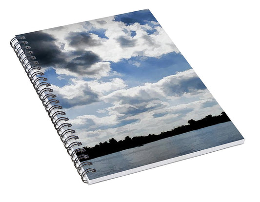 Wisconsin Lake Landscape - Spiral Notebook
