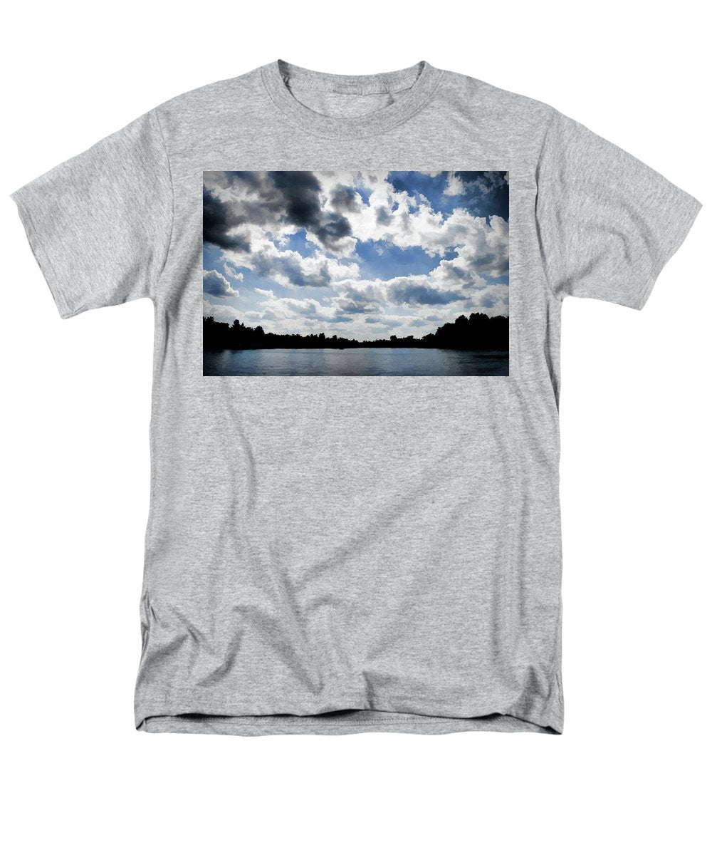 Wisconsin Lake Landscape - Men's T-Shirt (Regular Fit)