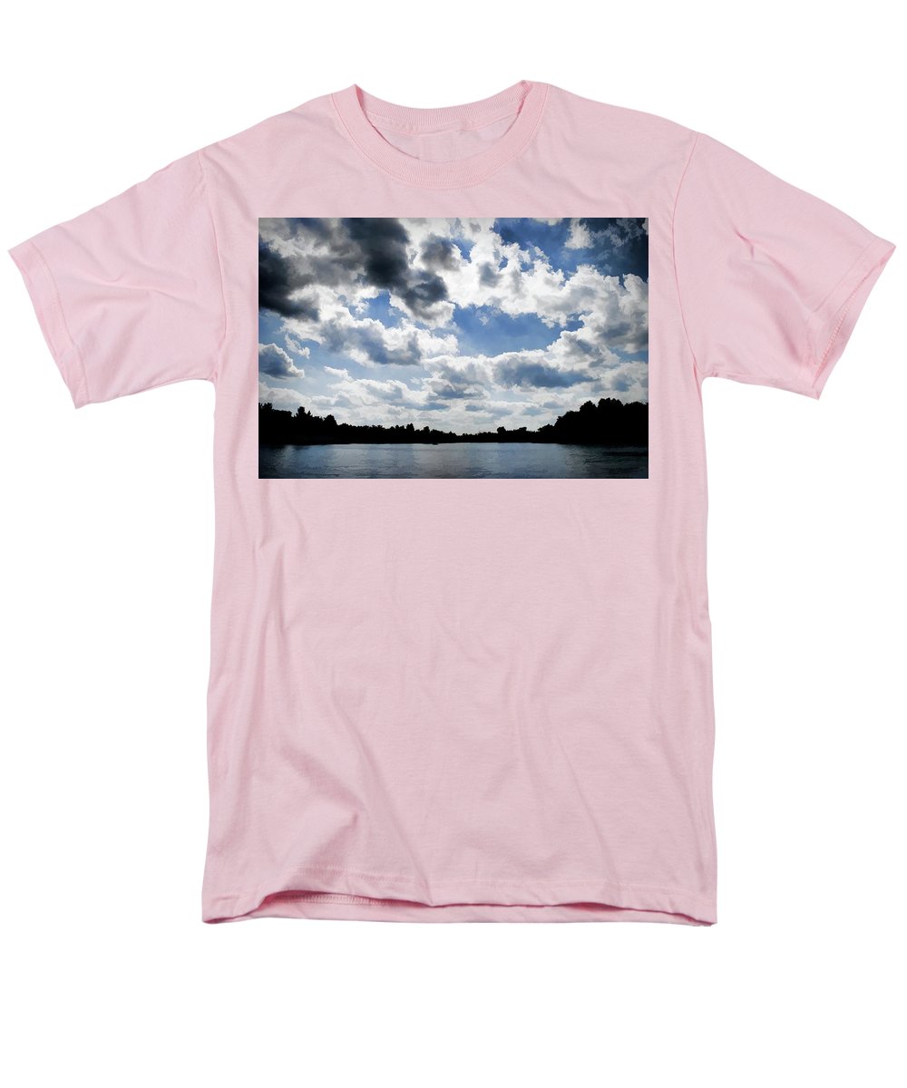 Wisconsin Lake Landscape - Men's T-Shirt (Regular Fit)