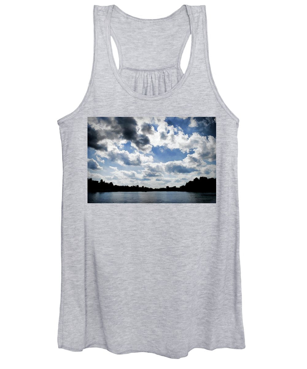 Wisconsin Lake Landscape - Women's Tank Top
