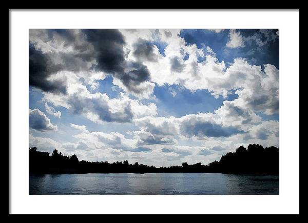 Wisconsin Lake Landscape - Framed Print