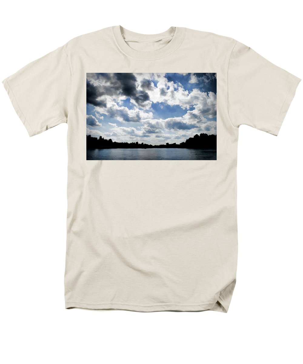 Wisconsin Lake Landscape - Men's T-Shirt (Regular Fit)