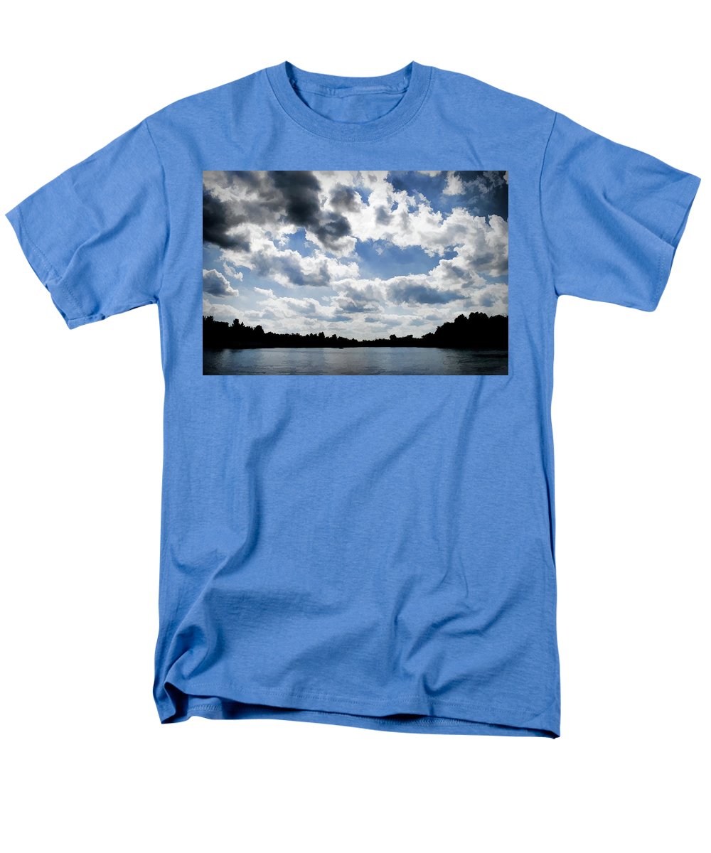 Wisconsin Lake Landscape - Men's T-Shirt (Regular Fit)