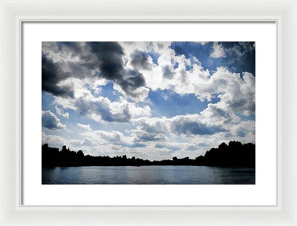 Wisconsin Lake Landscape - Framed Print