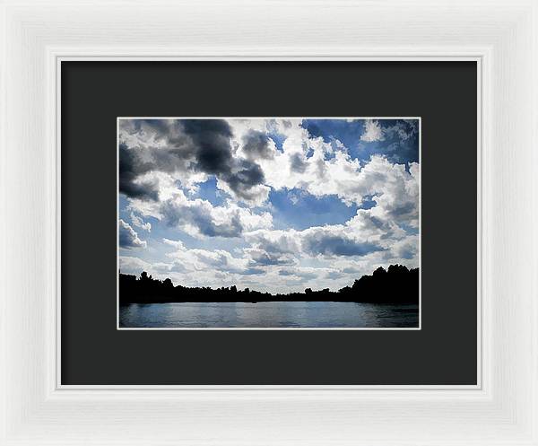 Wisconsin Lake Landscape - Framed Print