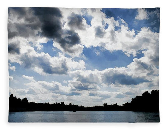 Wisconsin Lake Landscape - Blanket