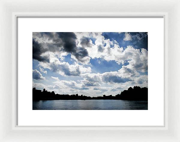 Wisconsin Lake Landscape - Framed Print