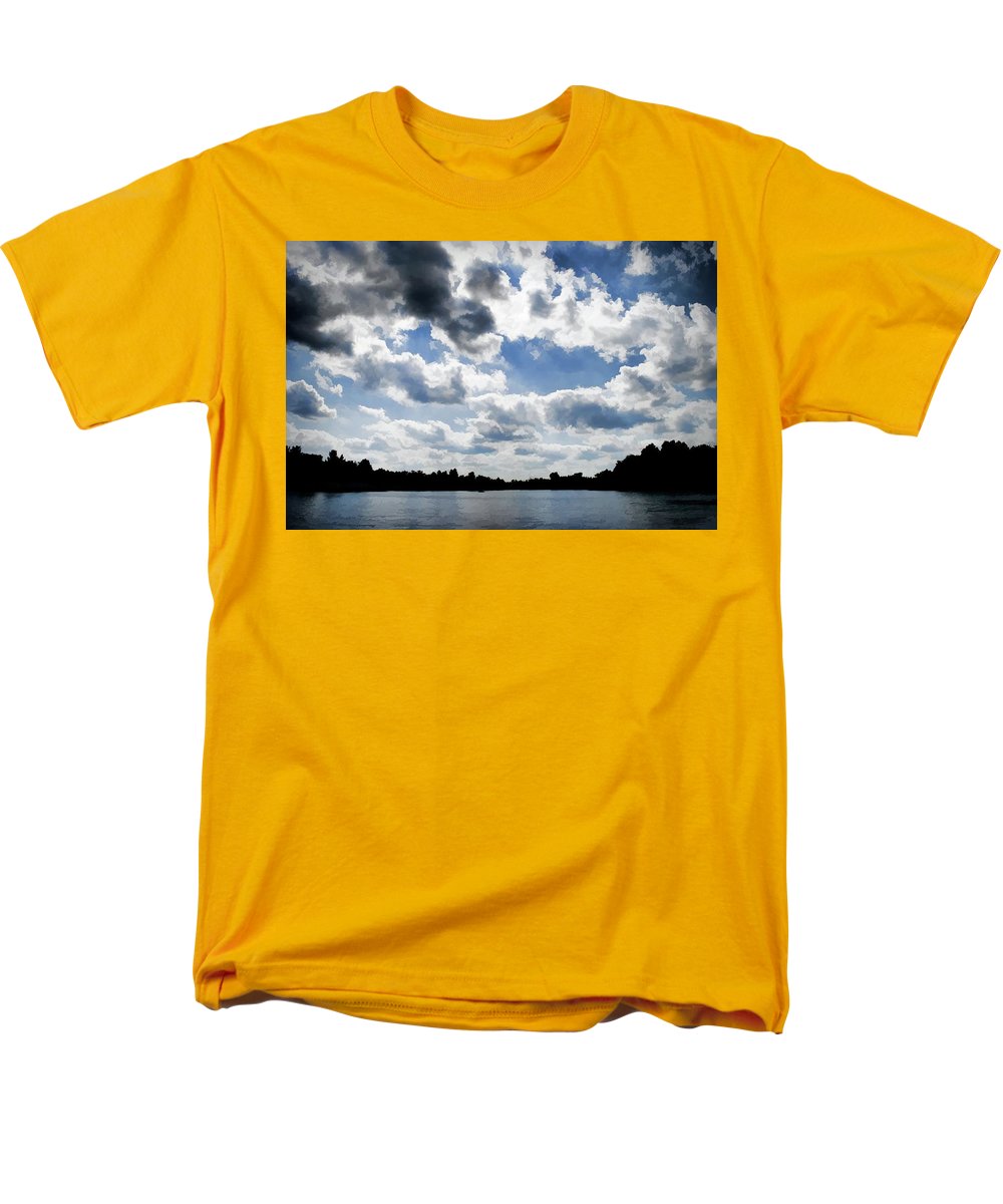 Wisconsin Lake Landscape - Men's T-Shirt (Regular Fit)
