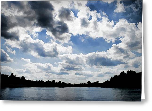 Wisconsin Lake Landscape - Greeting Card