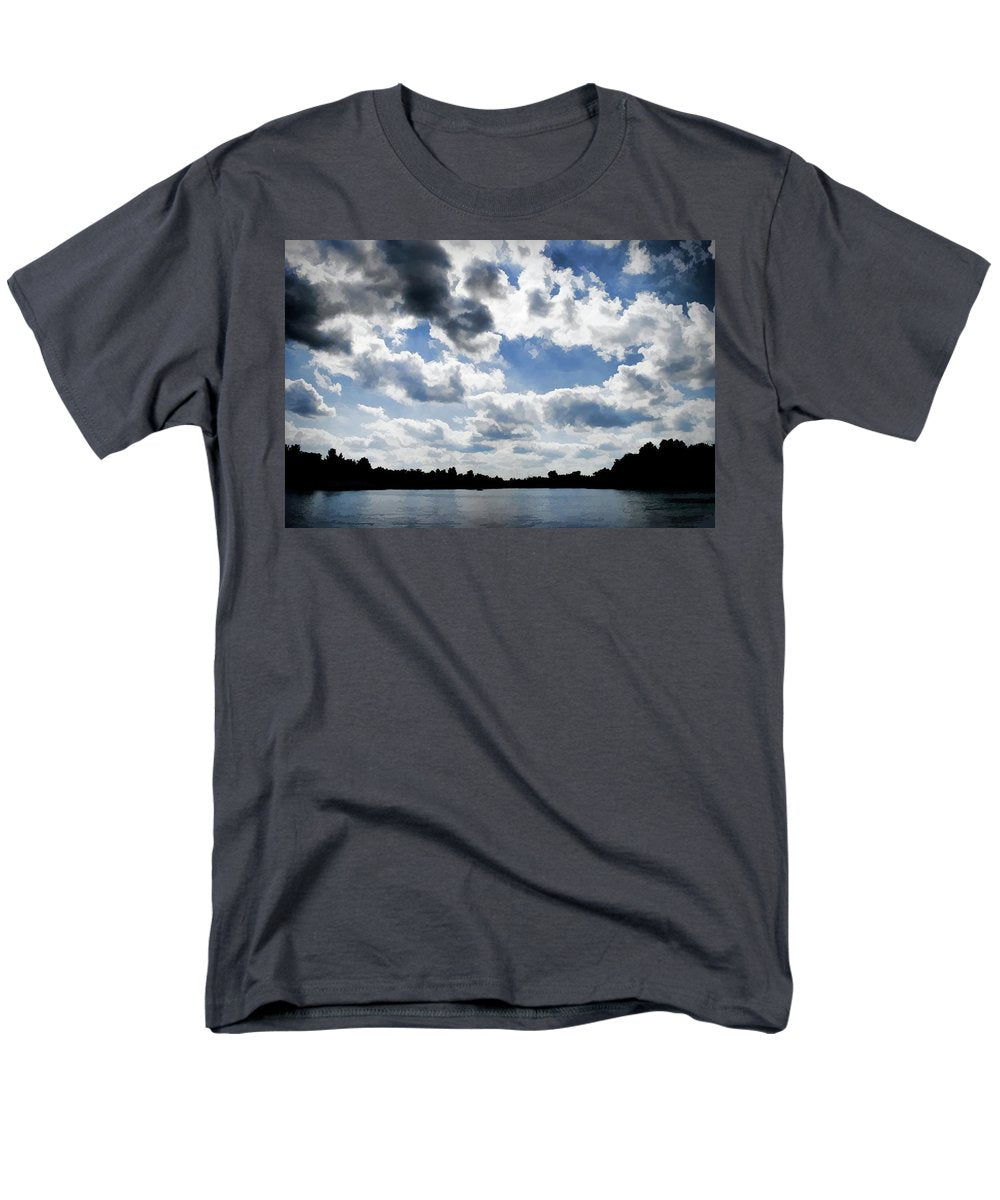 Wisconsin Lake Landscape - Men's T-Shirt (Regular Fit)